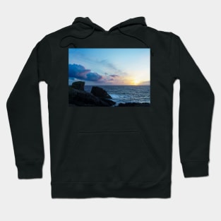 Clachtol Beach sunset Hoodie